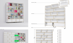 PG Bison 1.618 Open Competition bookshelf